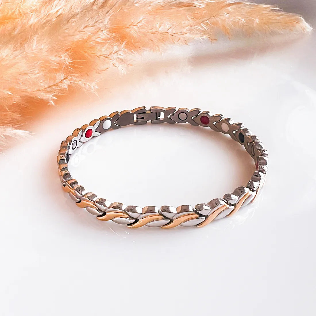 Positive Energy copper bracelet with magnets