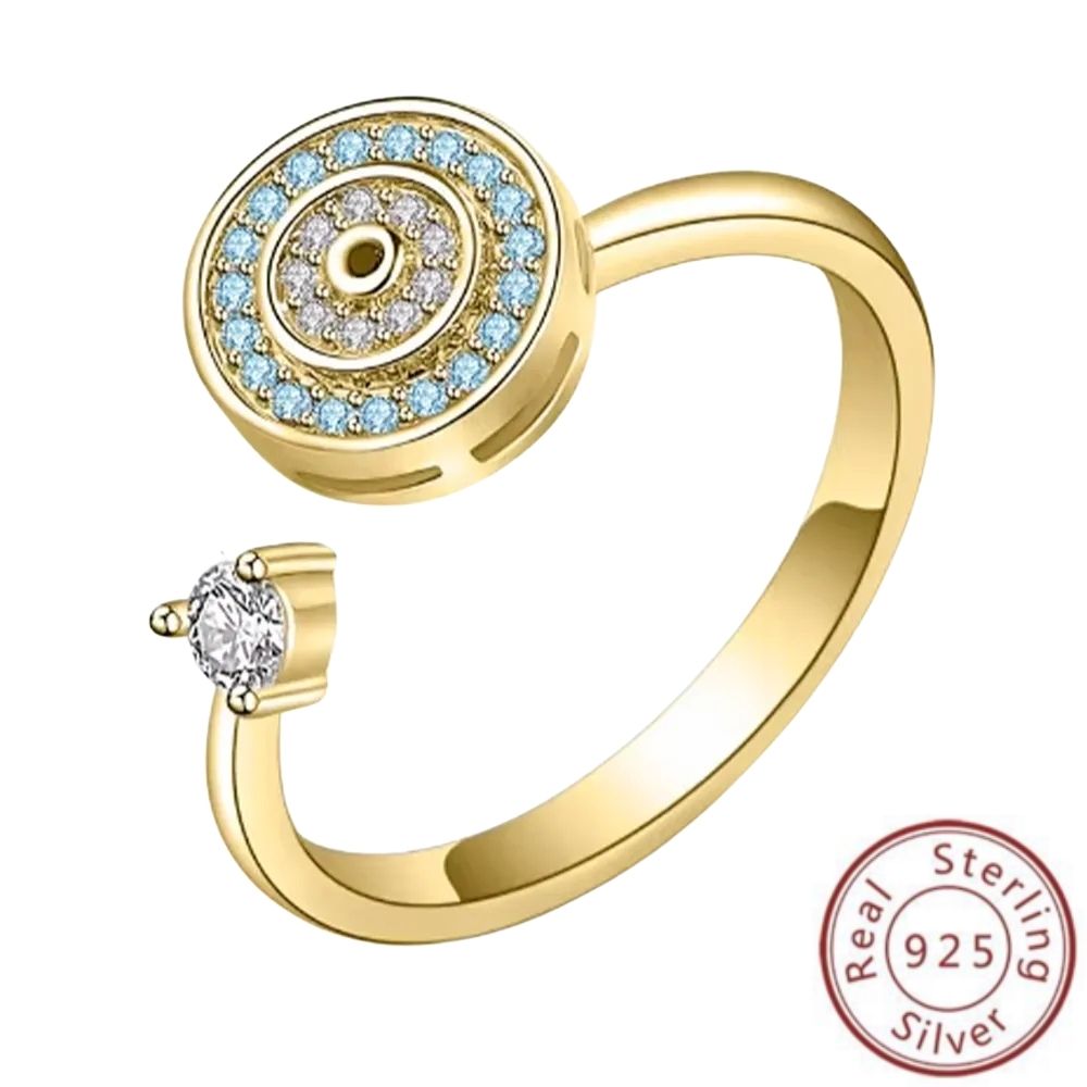 Serenity Spin 925 Silver Ring