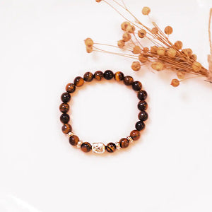 Buddha Harmony Tiger Eye bracelet