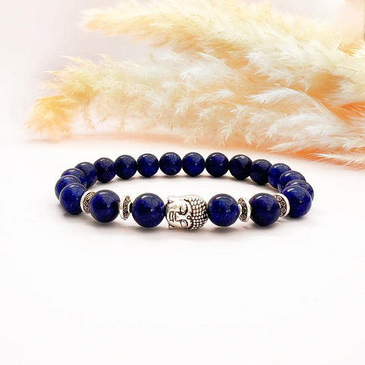 Zen Blessing  Blue Tiger Eye Bracelet