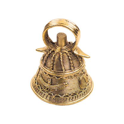 Golden Bell in Brass