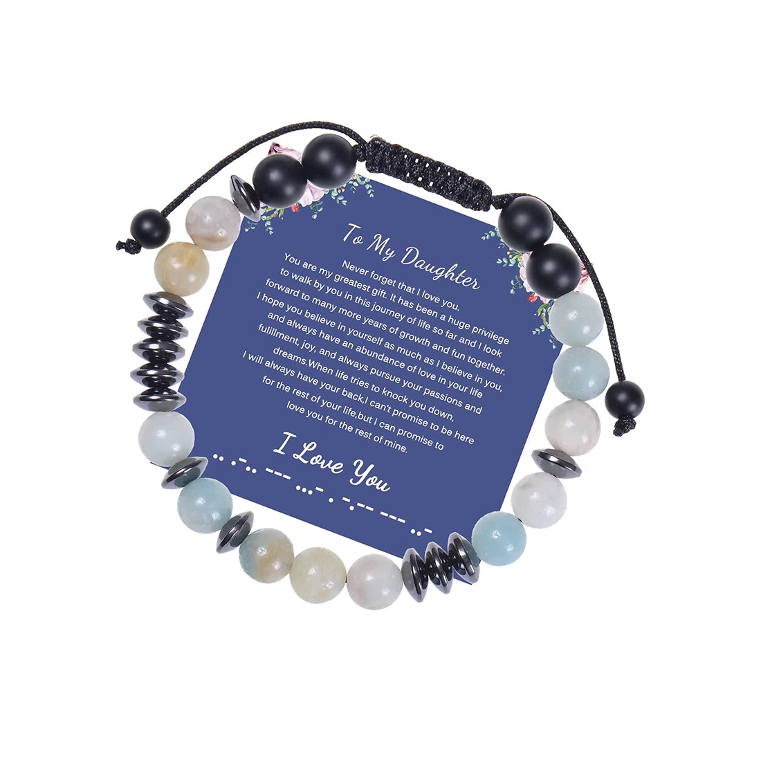 Inspirational crystal bracelets