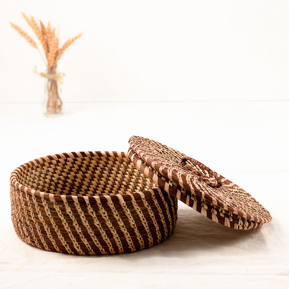 Palm Leaf Sabai Grass Box