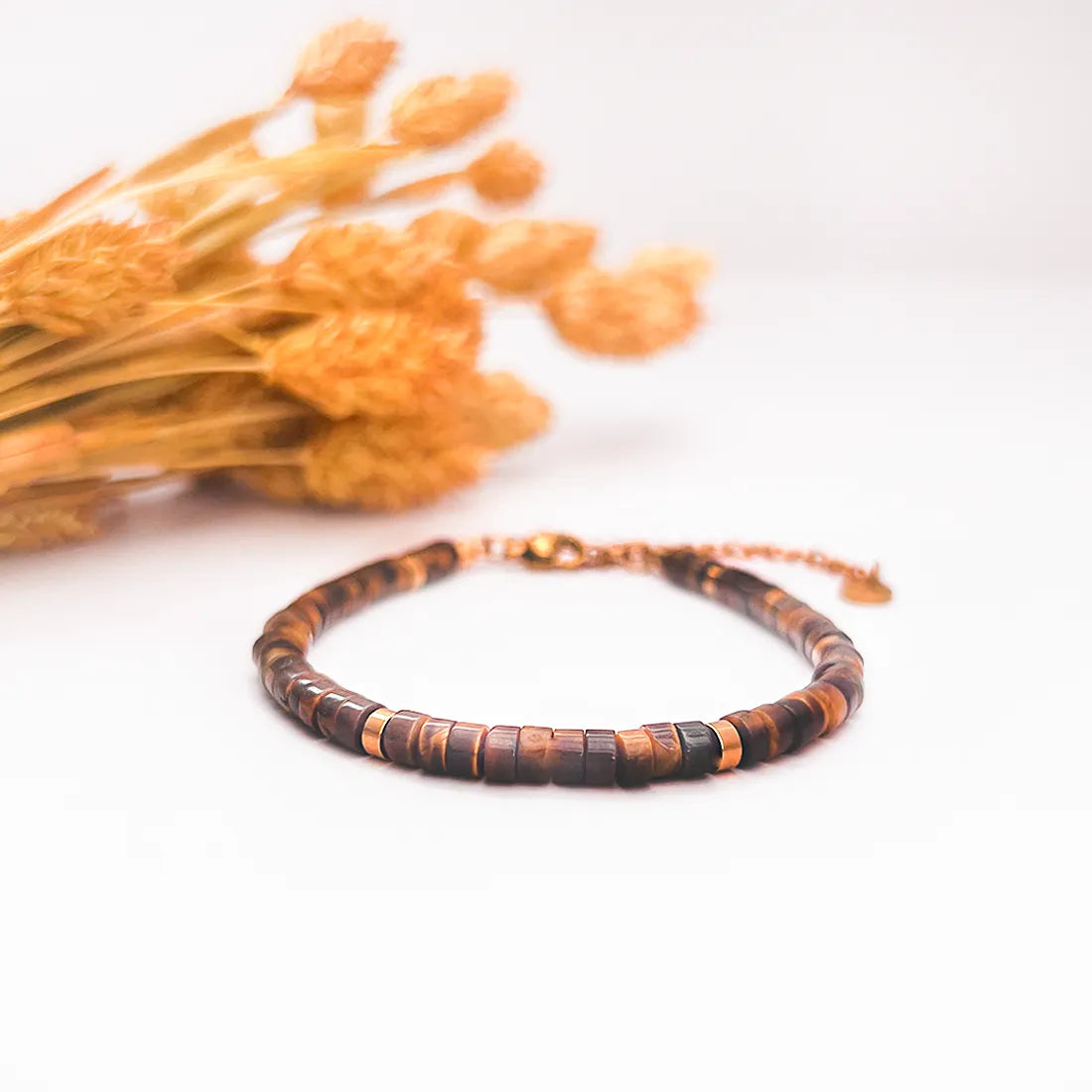 Golden Strength Tiger Eye Bracelet
