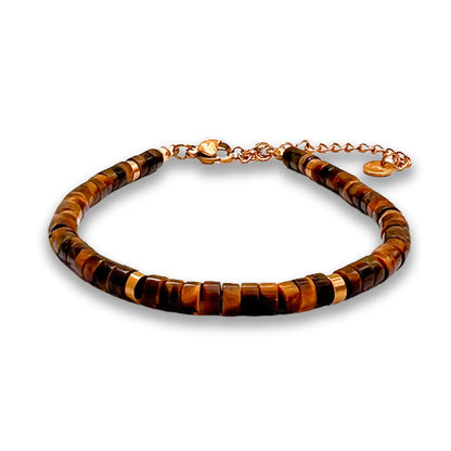 Golden Strength Tiger Eye Bracelet