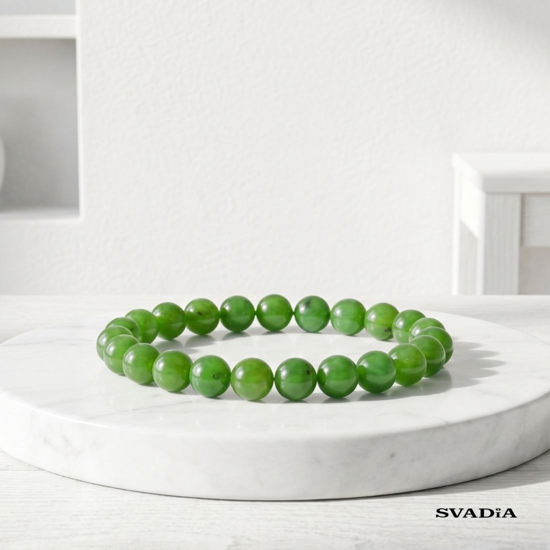 Hetian Green Jade Bracelet
