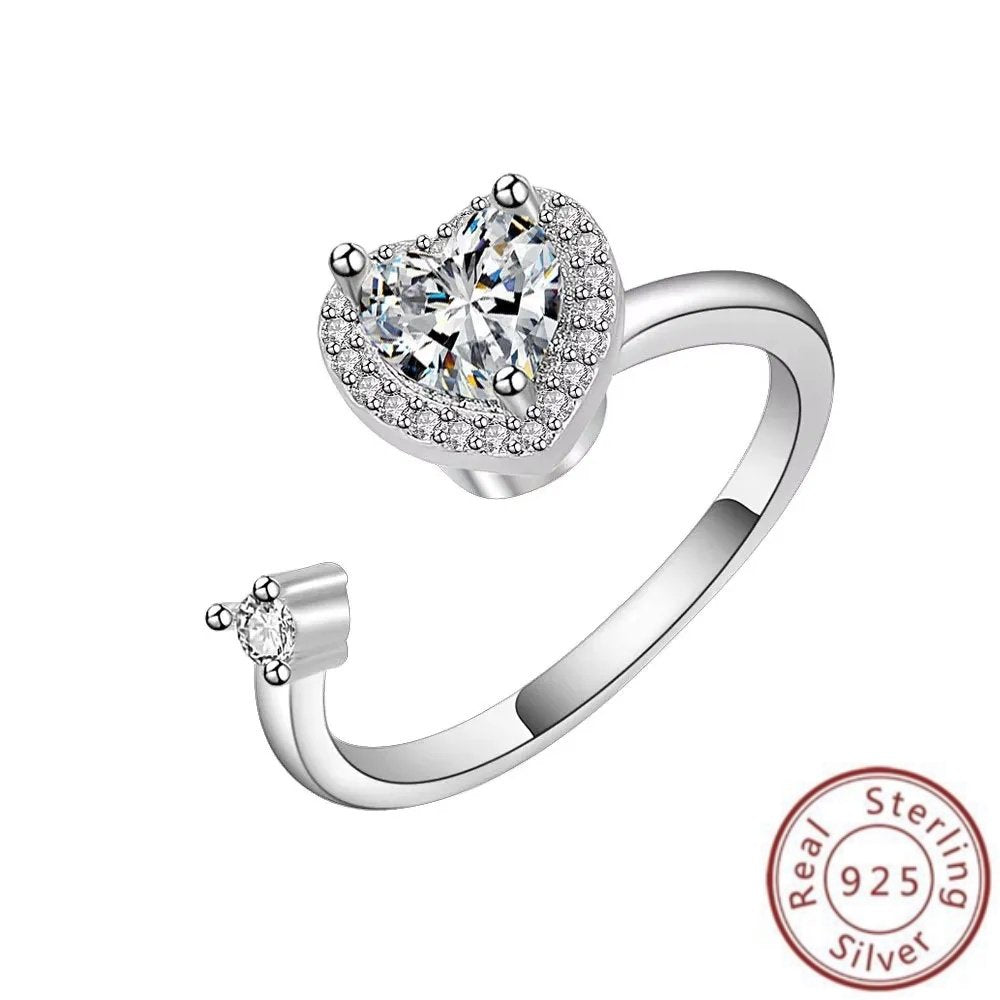 Orbit Spin 925 Silver  Ring