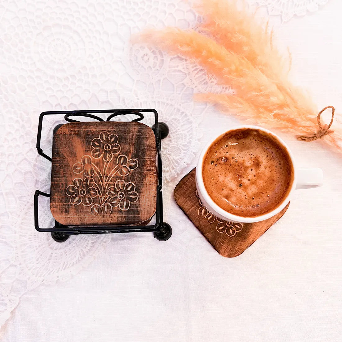 Rustic Mango Coasters