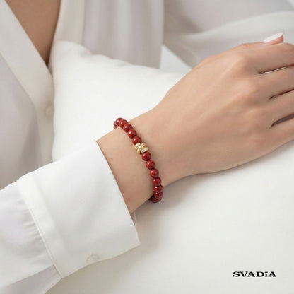 Snake Charm red Bracelet