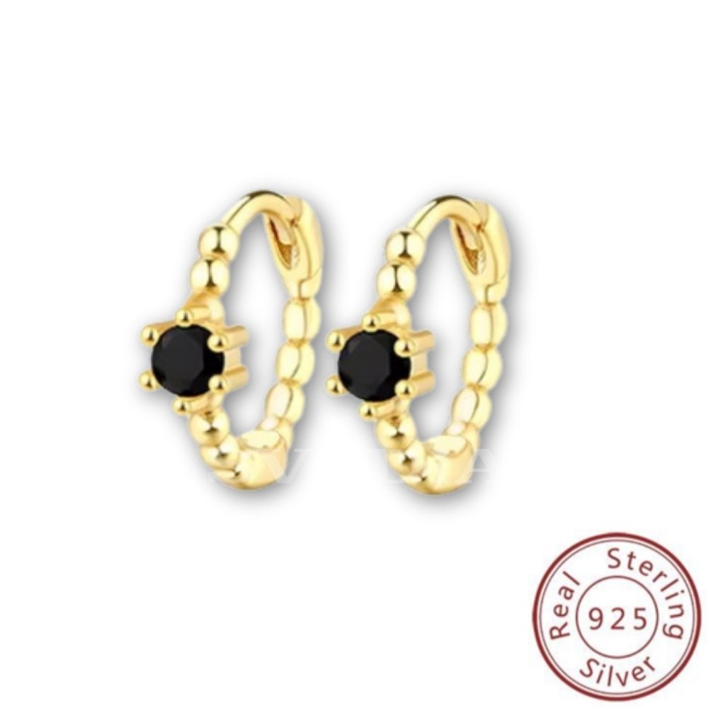 Svadia Freya 925 Silver Hoop Earrings