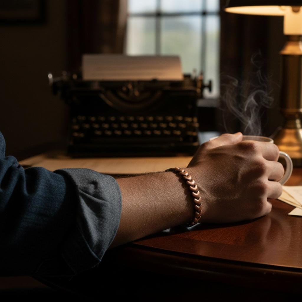 Tibetan copper bracelet