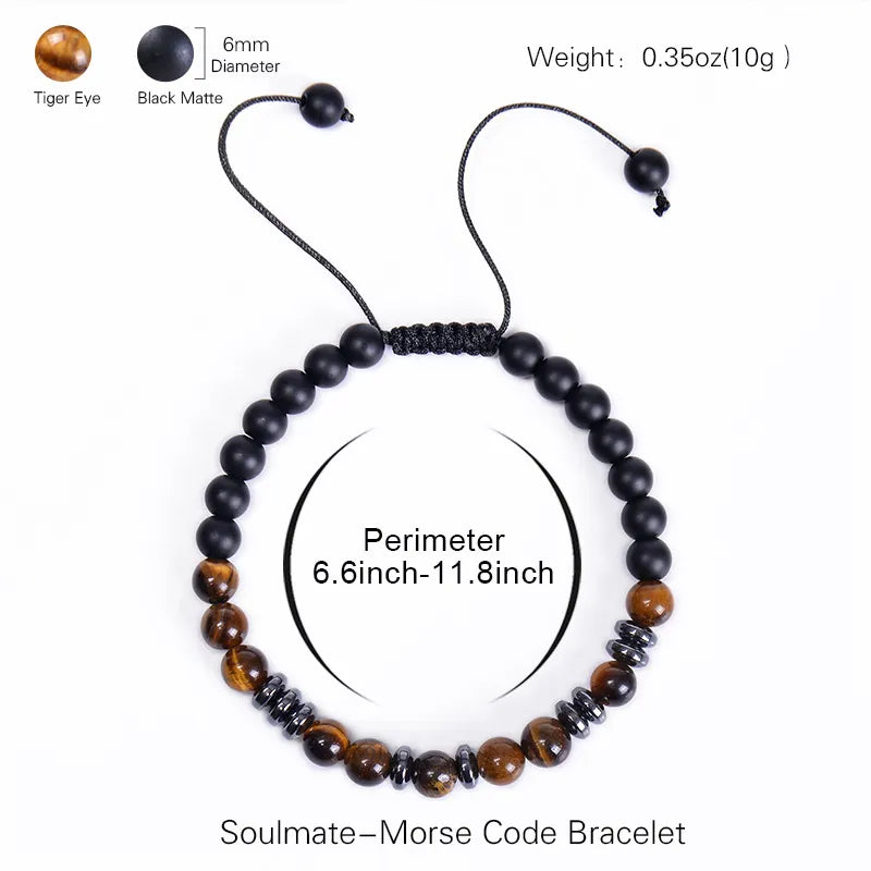 Tiger Eye Black Mate Bracelet